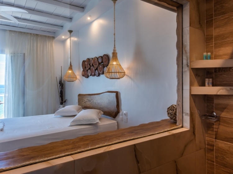 Aphrodite Deluxe Room sea view upper floor 