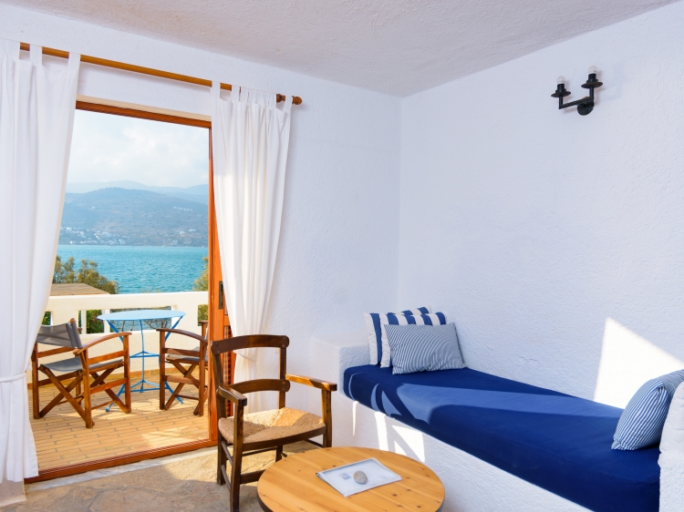 Sea front apartments Elounda Island Villas charming rural lodging in crete