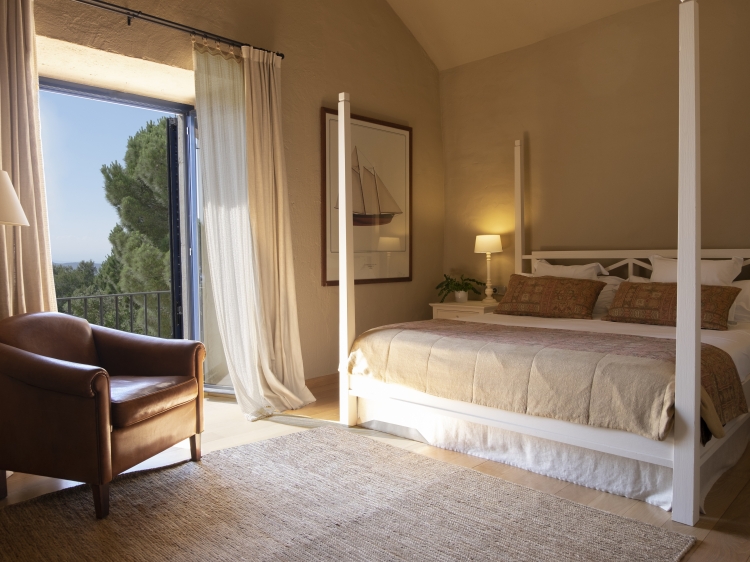 El Far de Sant Sebastià Hotel & Restaurant Costa Brava Catalunya Boutique Hotel room mountain view