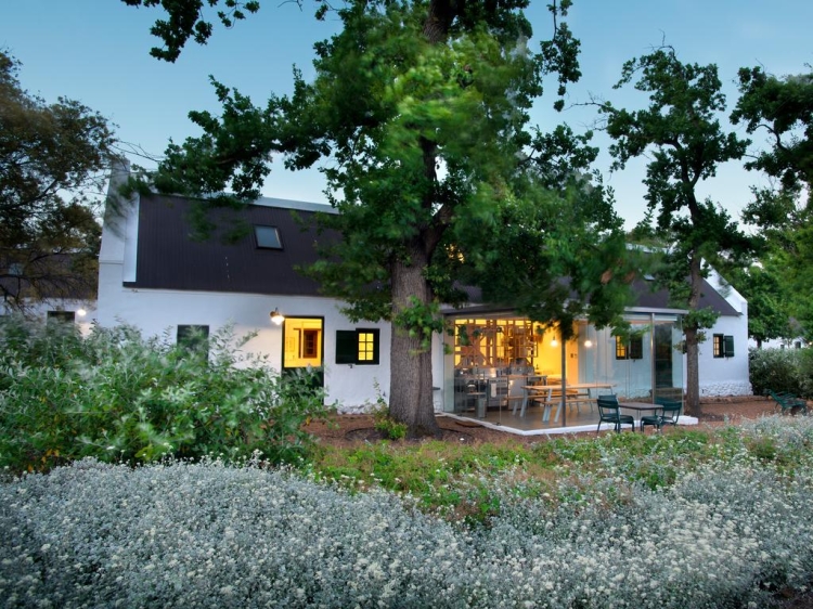 Luxurious and authentic Wellness oasis Babylonstoren in South Africa.