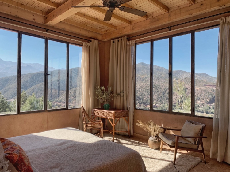 Family-friendly country hotel Kasbah Bab Ourika in Marrakech