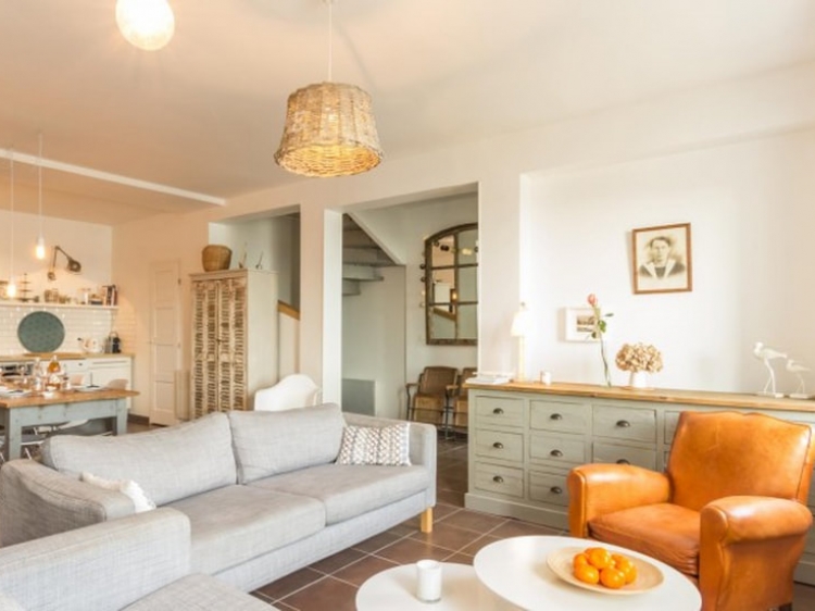 La Mer est belle Port-en-Bessin-Huppain house villa to rent best apartment