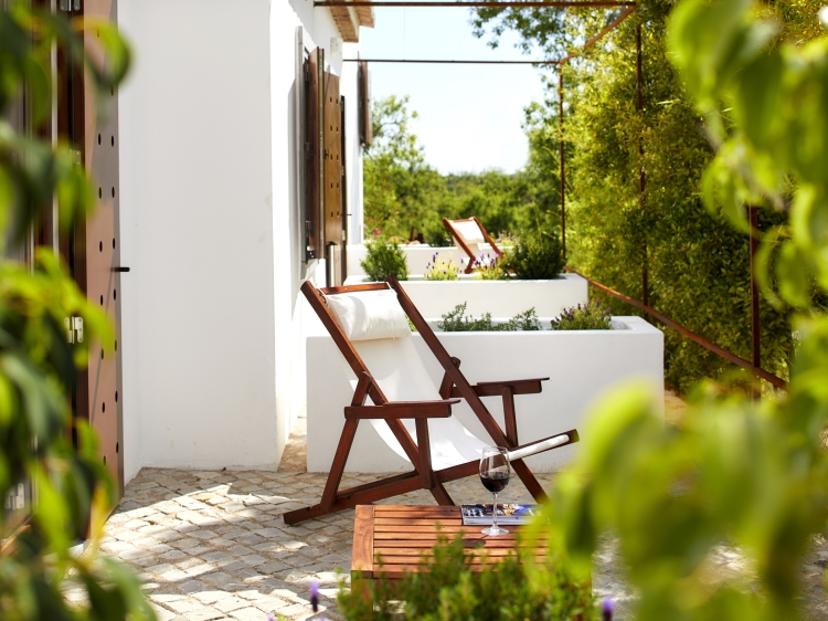 Snack in the terrace with sea view