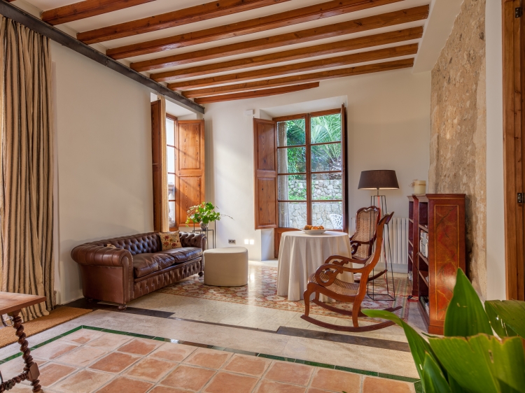 Rooms are a perfect mix of modern and traditional life