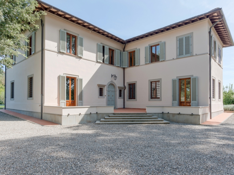The villa