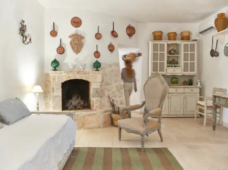 Trullo Silentio kitchen