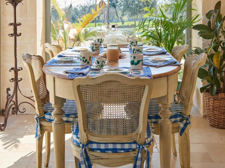 Masseria Silentio table