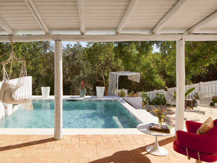 Plunge Pool (heatable if needed) @ almóada - Eclectic Boutique Home, Algarve, Portugal. Secretplaces. 