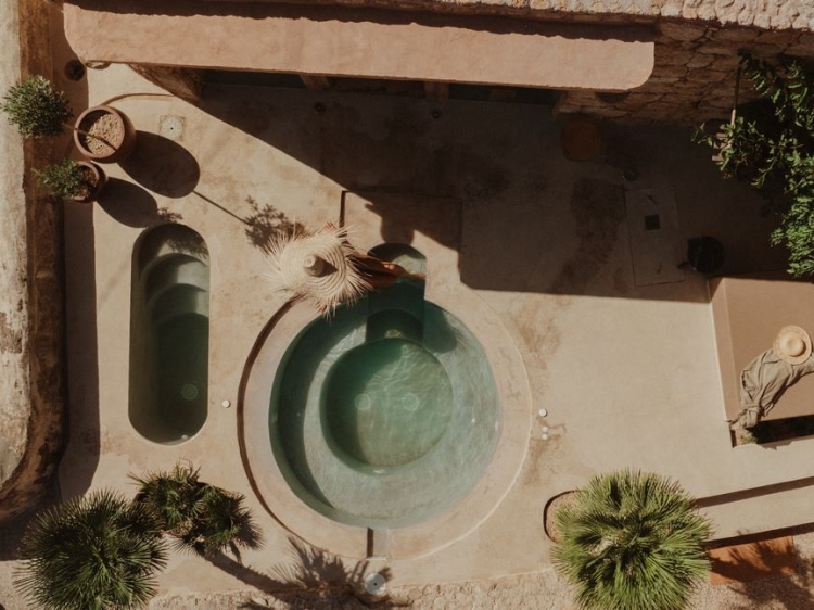 Ecohotel El Agua luxury hotel with two villas and each with swimming pool yoga tenerife