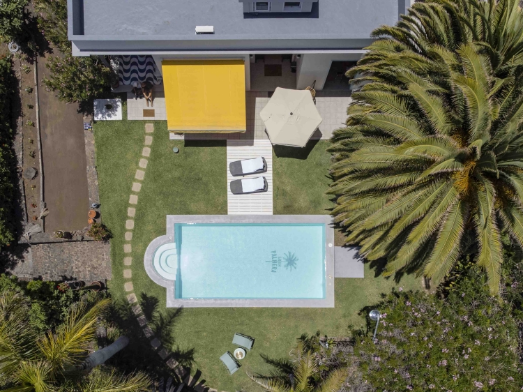 Garden and Pool Gran Villa Palmera, La Palma - Secretplaces