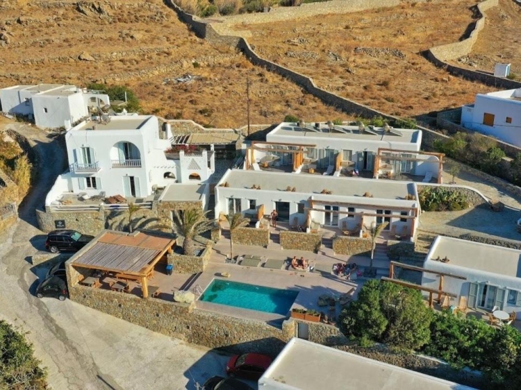 Exterior Aelia Mykonos boutique hotel