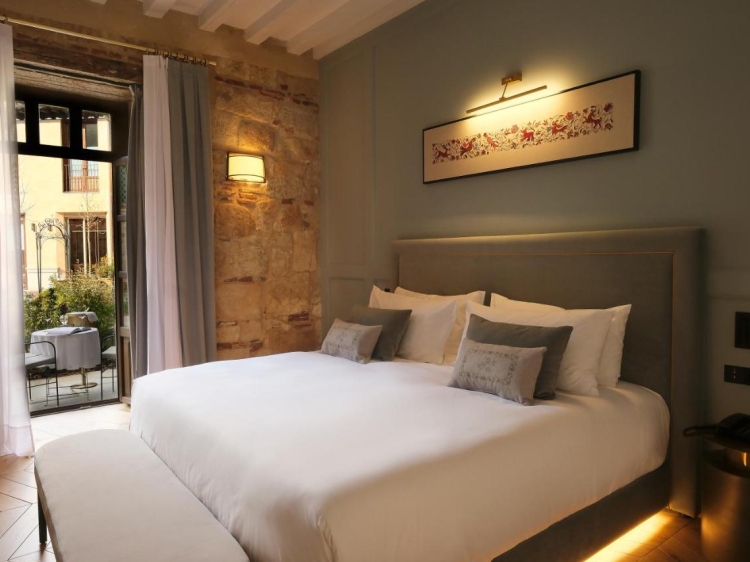Boutique hotel Eunice Gastronómico double room in Salamanca