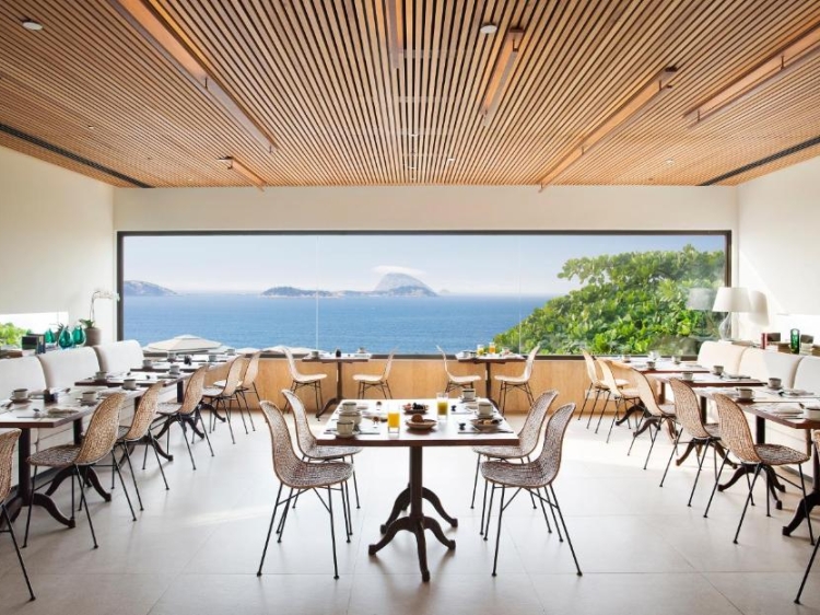 Panoramic restaurant at hotel Janeiro, Rio de Janeiro