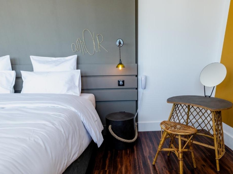 Room at Bateau libre boutique hotel Bénodet Britanny