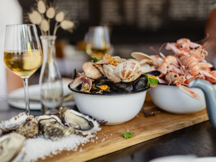 Seafood Bateau libre boutique hotel Bénodet Britanny