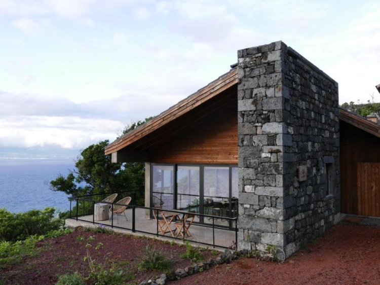 Lava homes Pico Azores luxury
