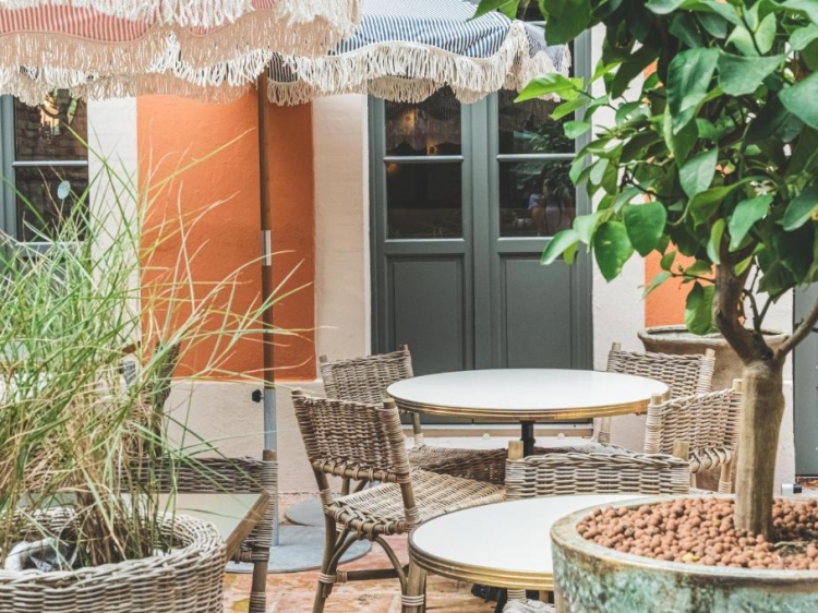 Terrace at Hotel SOCLO Toulouse