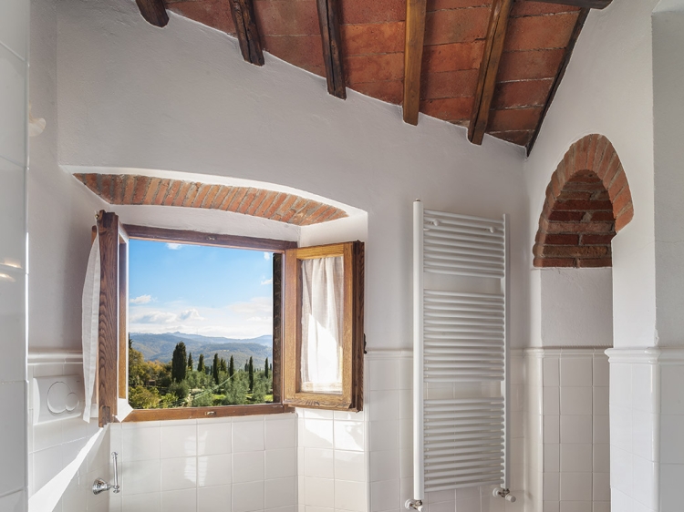 Castello di Spaltenna Tuscany Italy Apartment View