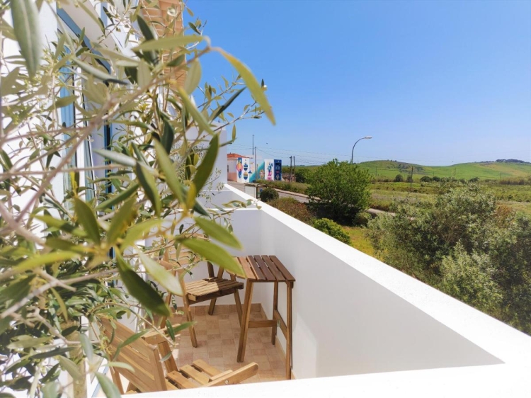 Terrace with countryside view in Pure Fonte Velha B&B Algarve