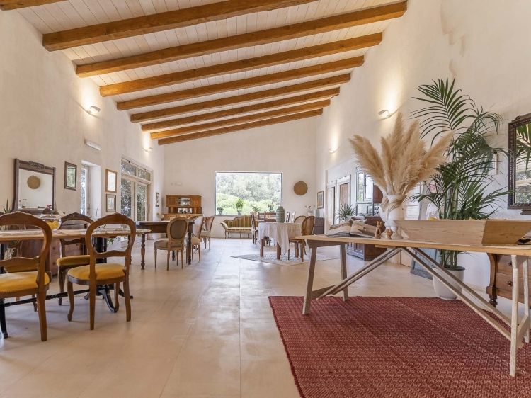 Sala Mamma Minori living room at Borgo Lu Puleu