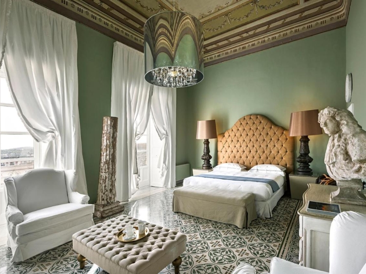 Luxury suite in Seven Rooms Villadorata in Noto