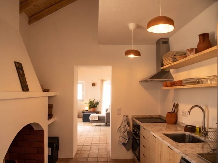 Vida na Aldeia house to rent for 4 people  near vila nova de mil fontes costa vicentina alentejo 
