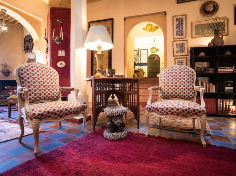 Best hotels in Tangier, Morocco. Hotel Aux 3 Portes. Authentic and charming. Room with sea views. Boutique hotel with swimming pool. Family holidays. Where to stay in Tangier.