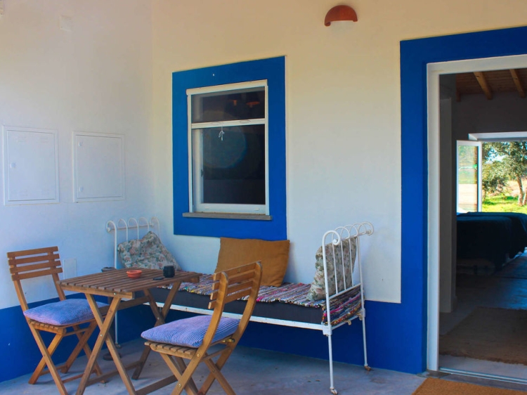 Room with private patio