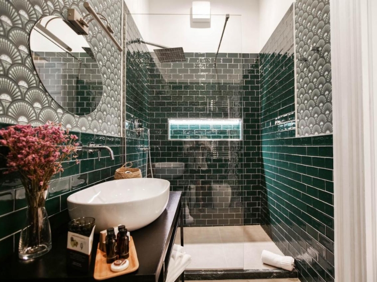 Stylish bathroom at Family Affair