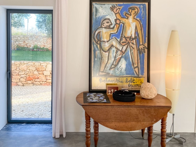 Authentic Algarve retreat on private estate, entire house for rent with shared pool and two bedrooms in Ferragudo, Algarve