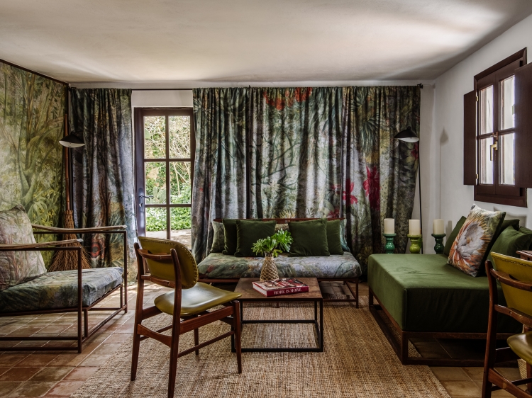 Living Room - Duplex Garden Suite, Finca Legado Ibiza, Secretplaces