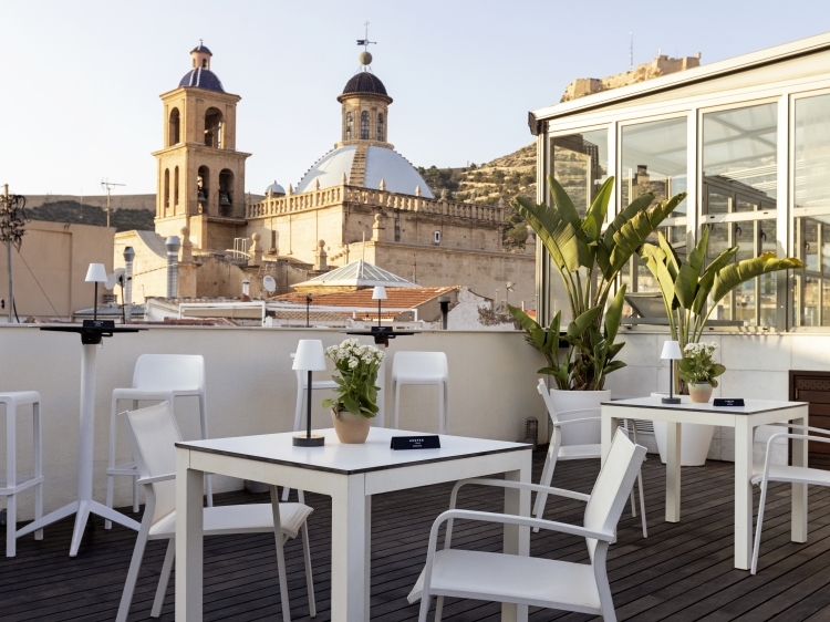 Hospes Amerigo Terrace Stylish Luxury Hotel in Alicante
