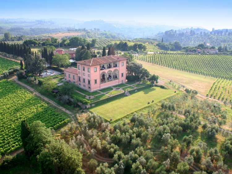 Villa Mangiacane Wine Luxury Tuscany Italy Boutique Hotel