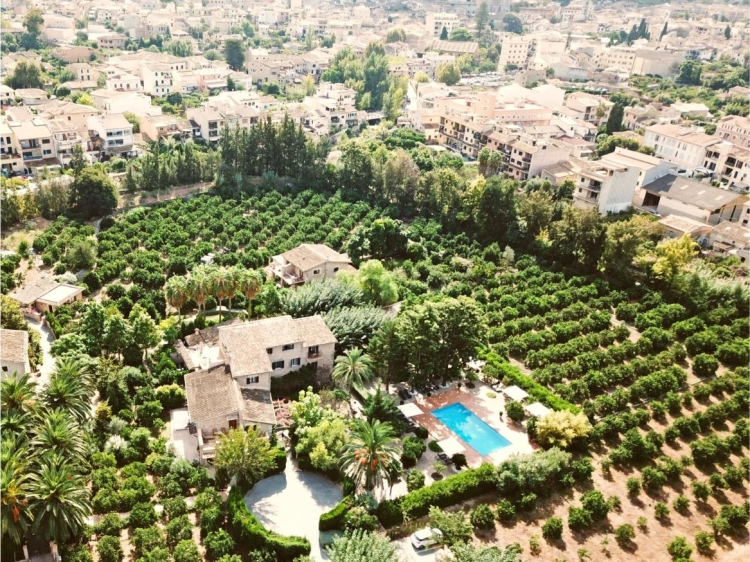 C'as Curial best boutique hotel with swimming pool in Soller