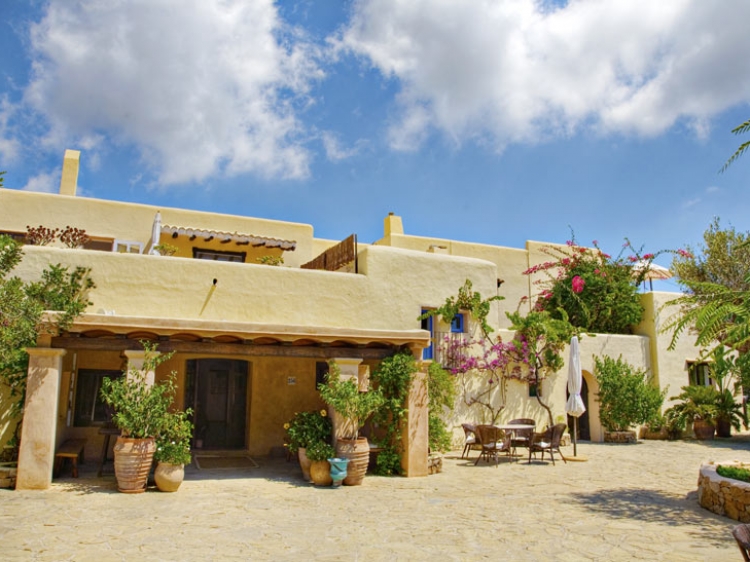 Hotel Can Talaias San Carlos Ibiza Formentera Spain Entrance