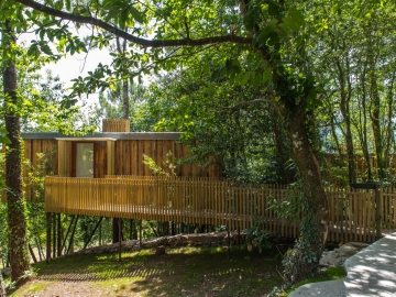 Cabañitas del Bosque - Cabanas Sen Barreiras - Cottages in A Quintenla, Galicia