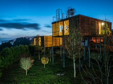 Cabañitas del Bosque - Cabanas de Broña - Cottages in Tavilo, Galicia