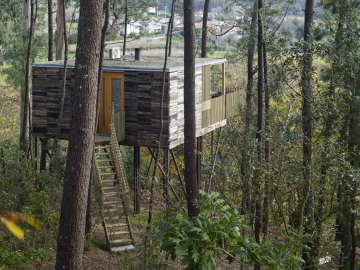 Cabañitas del Bosque - Cabanas do Barranco - Cottages in Santo Ourente de Entíns, Galicia