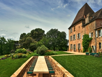 Chateau La Bourlie - Castle hotel in Urval, Aquitaine