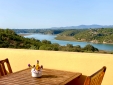 Casa do Canto private terrace river view costa vicentina zambujeiro do mar