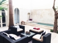 Living room in the patio