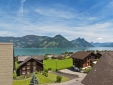 View from Boutique-hotel Schlüssel over Lake Lucerne, Switzerland