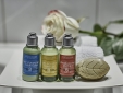 Toiletries in the bathroom
