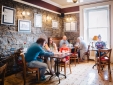 Authentic and charming Gleesons Townhouse & Restaurant in Roscommon, Ireland.