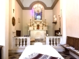 La Capelle - the private chapel at Villa Barca - massage service available