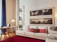 living room Suite Neri Hotel and Restaurant Barcelona Cataluña Secretplaces 