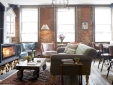 living room at Artist Residence hotel Pezane Conrwall