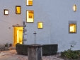 House entrance - Evening view