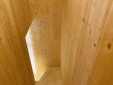 Wooden universe in room duplex family
