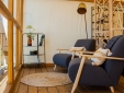 La Dehesa Experiences Nature Glamping Resort Spain Andalusia sitting area Secretplaces